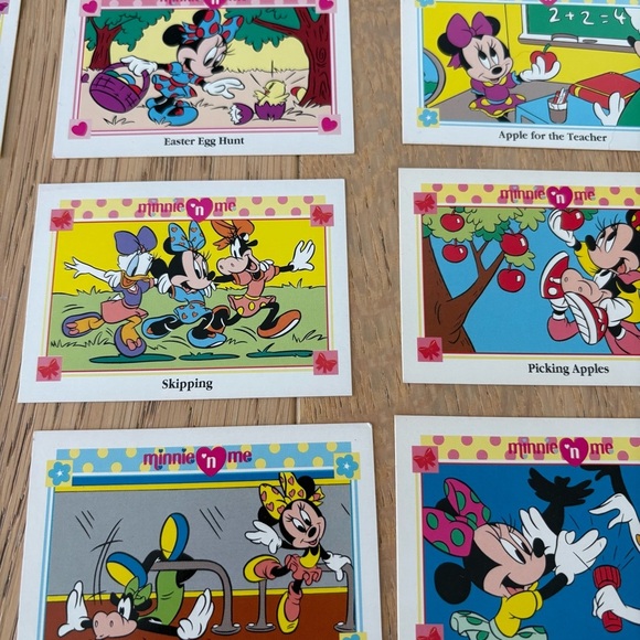 Disney Minnie n’ Me Impel 1991 Collectors Cards - Picture 7 of 12